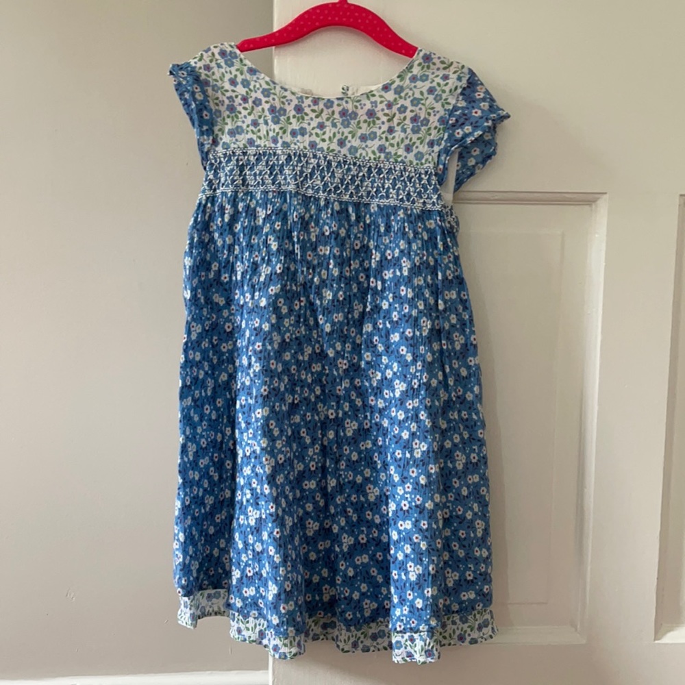 Mini Boden smock floral dress